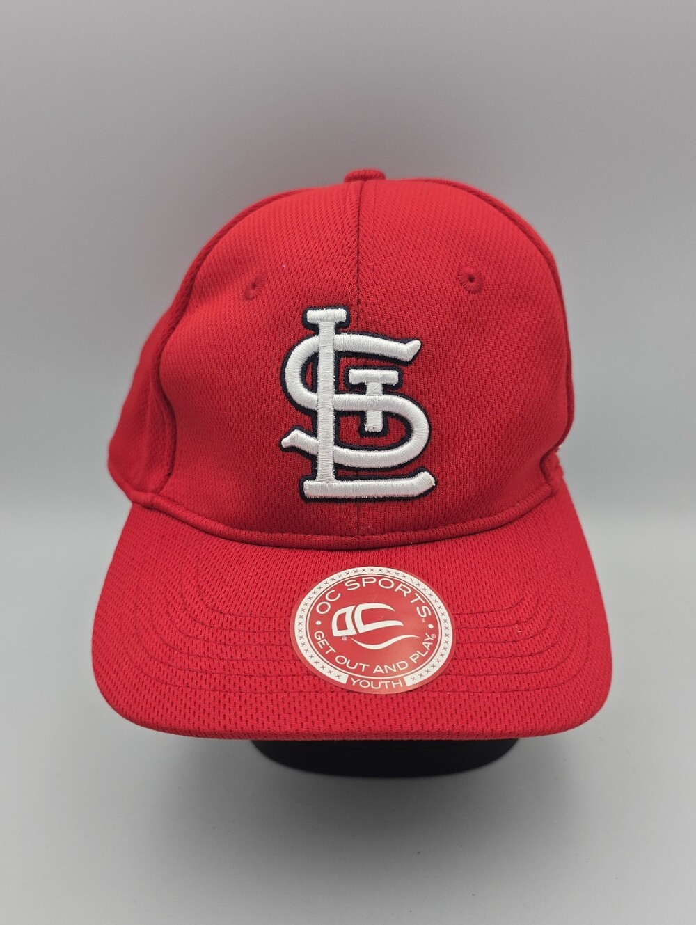Youth OC Sports St. Louis Cardinals Red Adjustable Hat